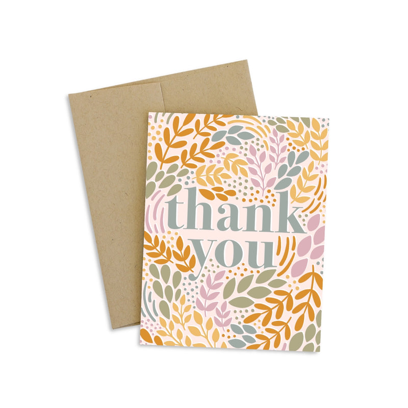 "Thank You" Greeting Card