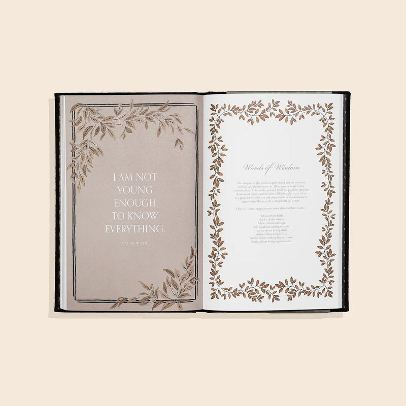 Grandpa's Story: A Memory and Keepsake Journal For My Family