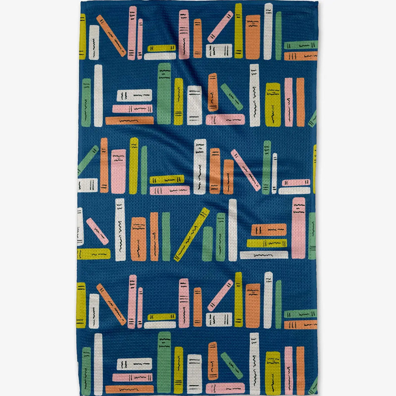 Bookish Stripes Tea Towel