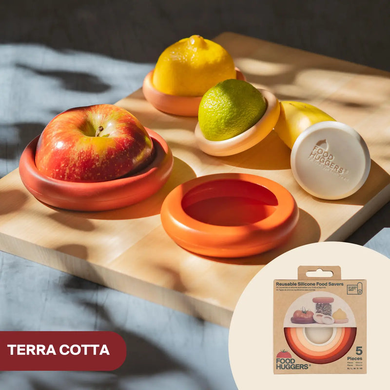 Eco-Friendly Food Huggers 5pc Set