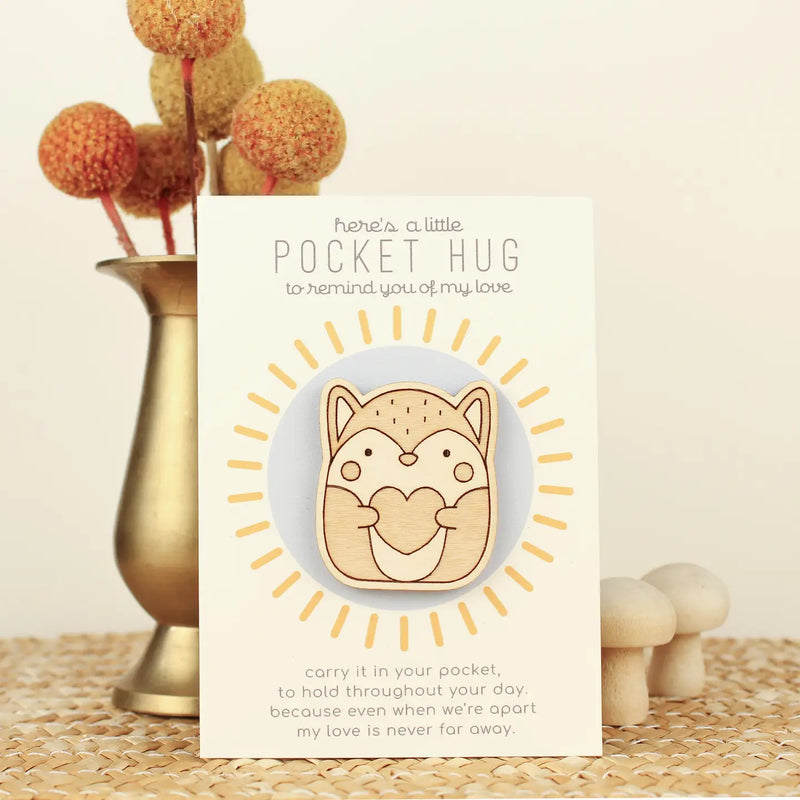 Wooden Pocket Hug