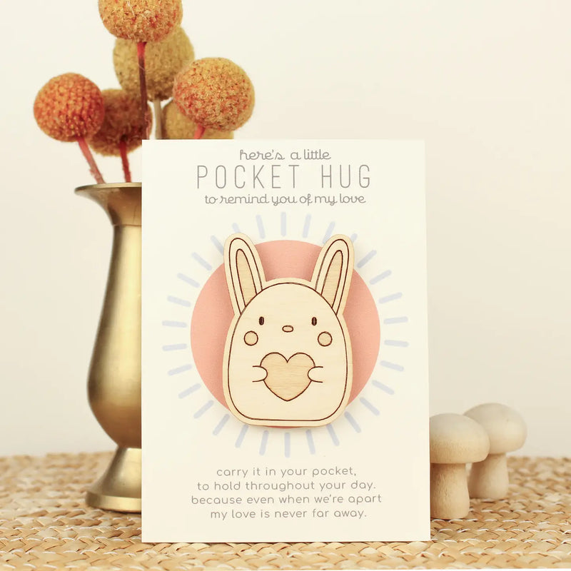 Wooden Pocket Hug