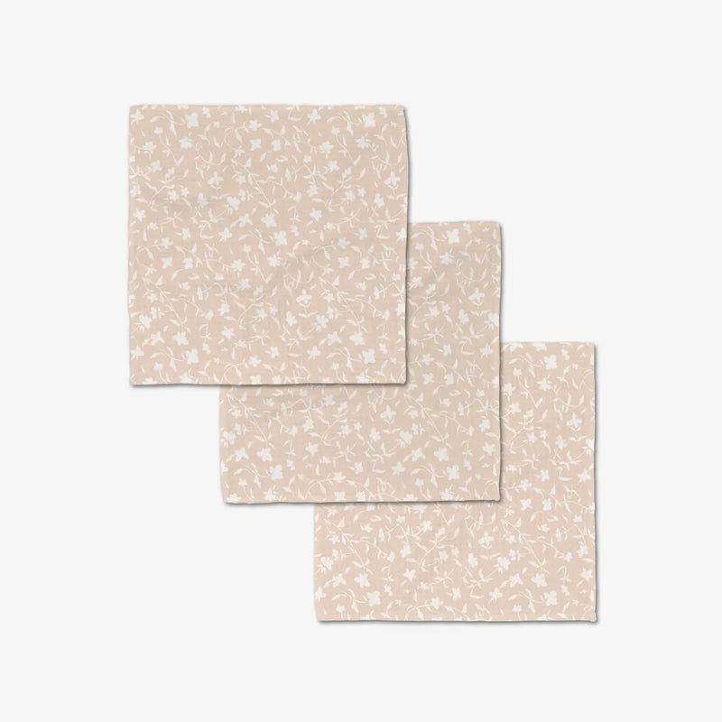 Tiny Floral Luxe Washcloth Set