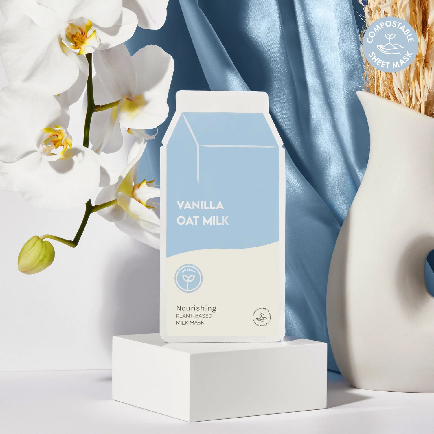 Vanilla Oat Milk Plant-Based Milk Mask