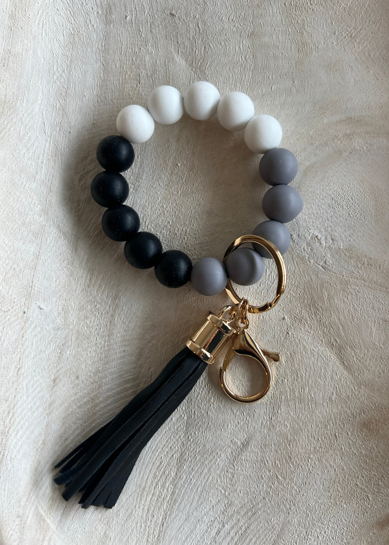 Beaded Wristlet Keychain
