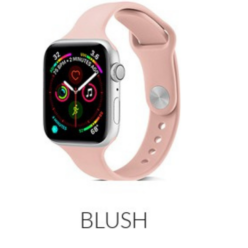 Slim Silicone Apple Watch Band