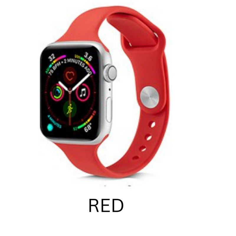 Slim Silicone Apple Watch Band