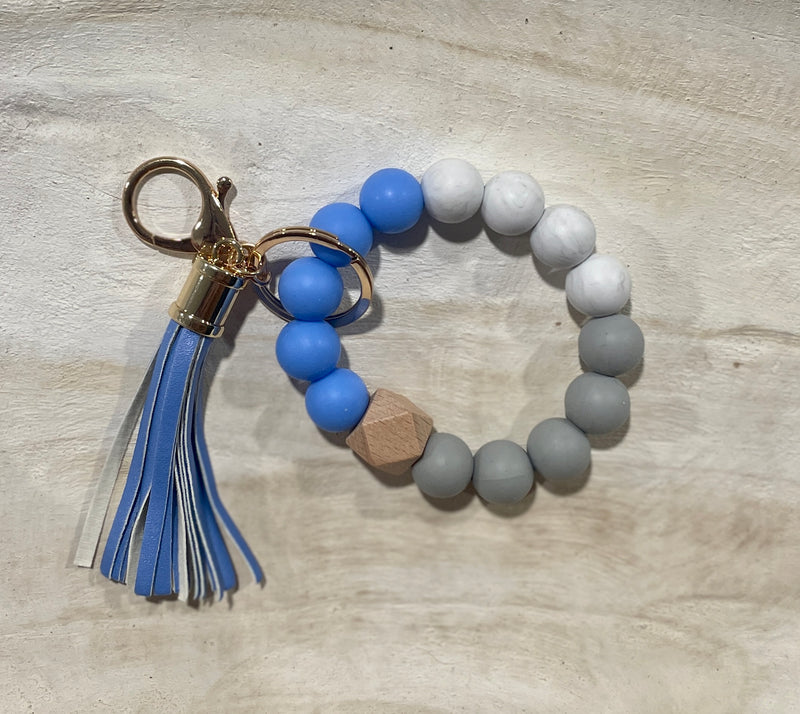 Beaded Wristlet Keychain