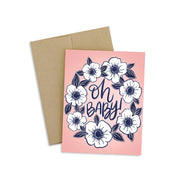 "Oh Baby" Greeting Card