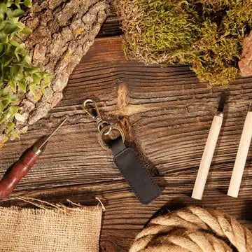 Geniune Leather Keychain