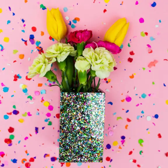 Pen Cup - Colorful Confetti