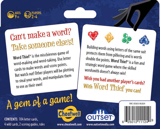 Word Thief – The Card Game of Letter and Larceny!