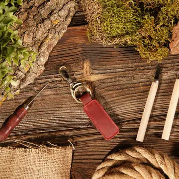 Geniune Leather Keychain