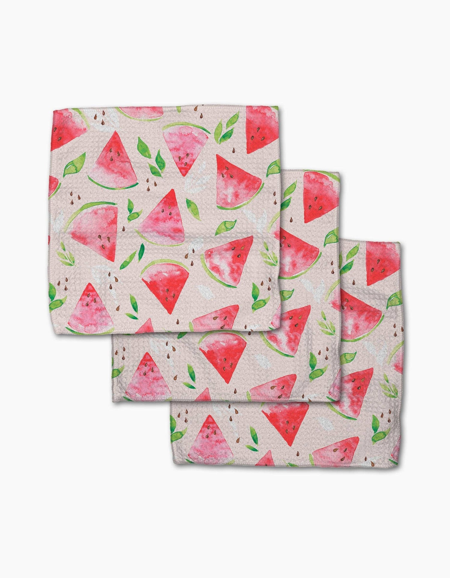 Watermelon Slice Dishcloth Set