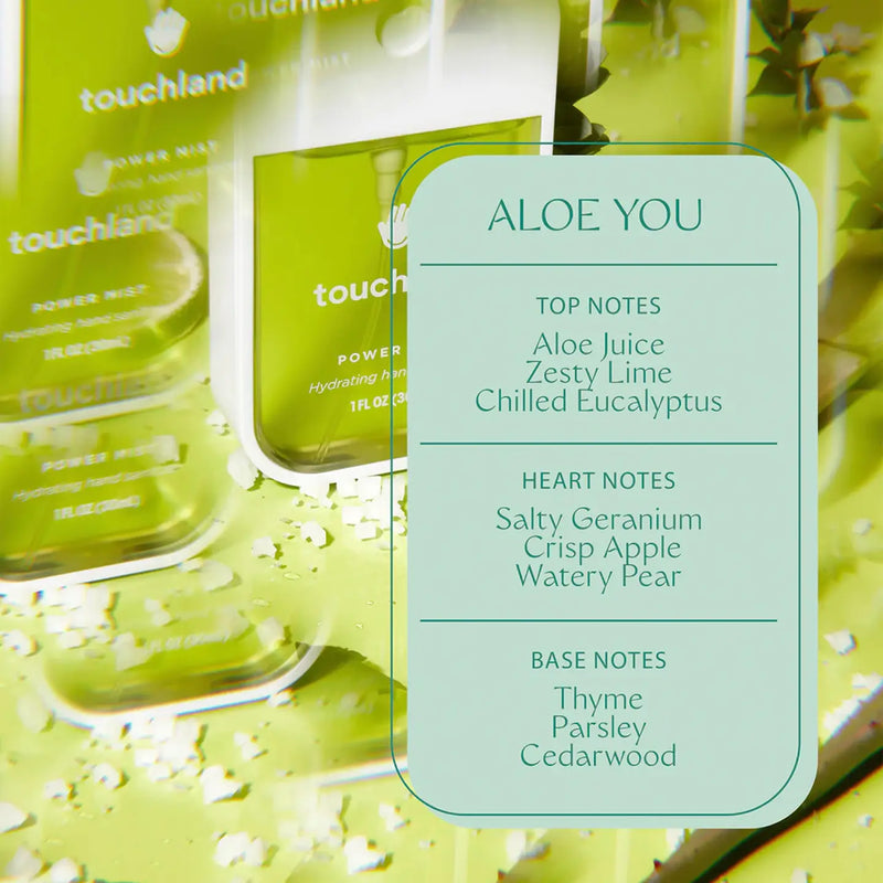 Aloe You - Touchland Power Mist Hand Sanitizer