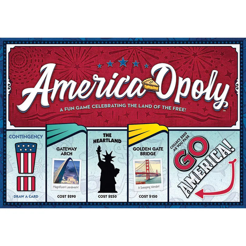 America-Opoly Board Game