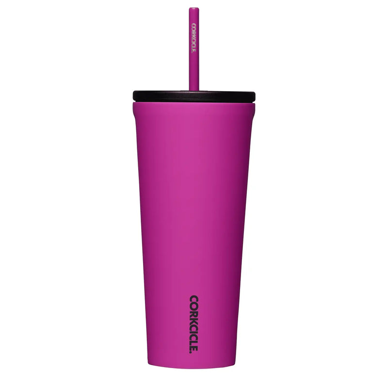 COLD CUP - INSULATED TUMBLER WITH STRAW