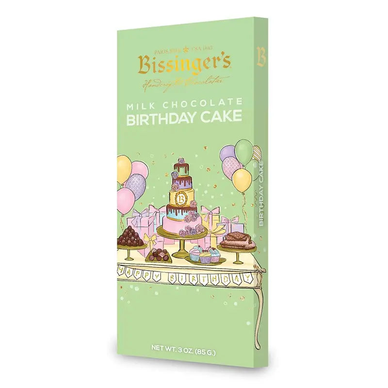 Bissinger's White and Milk Chocolate Birthday Cake Bar