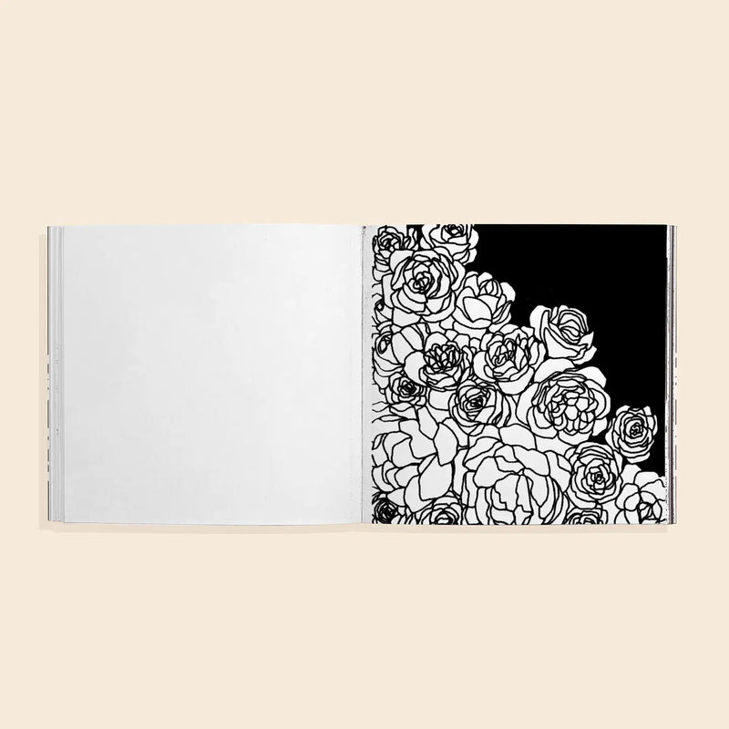 Bloom: A Mini Floral Coloring Book