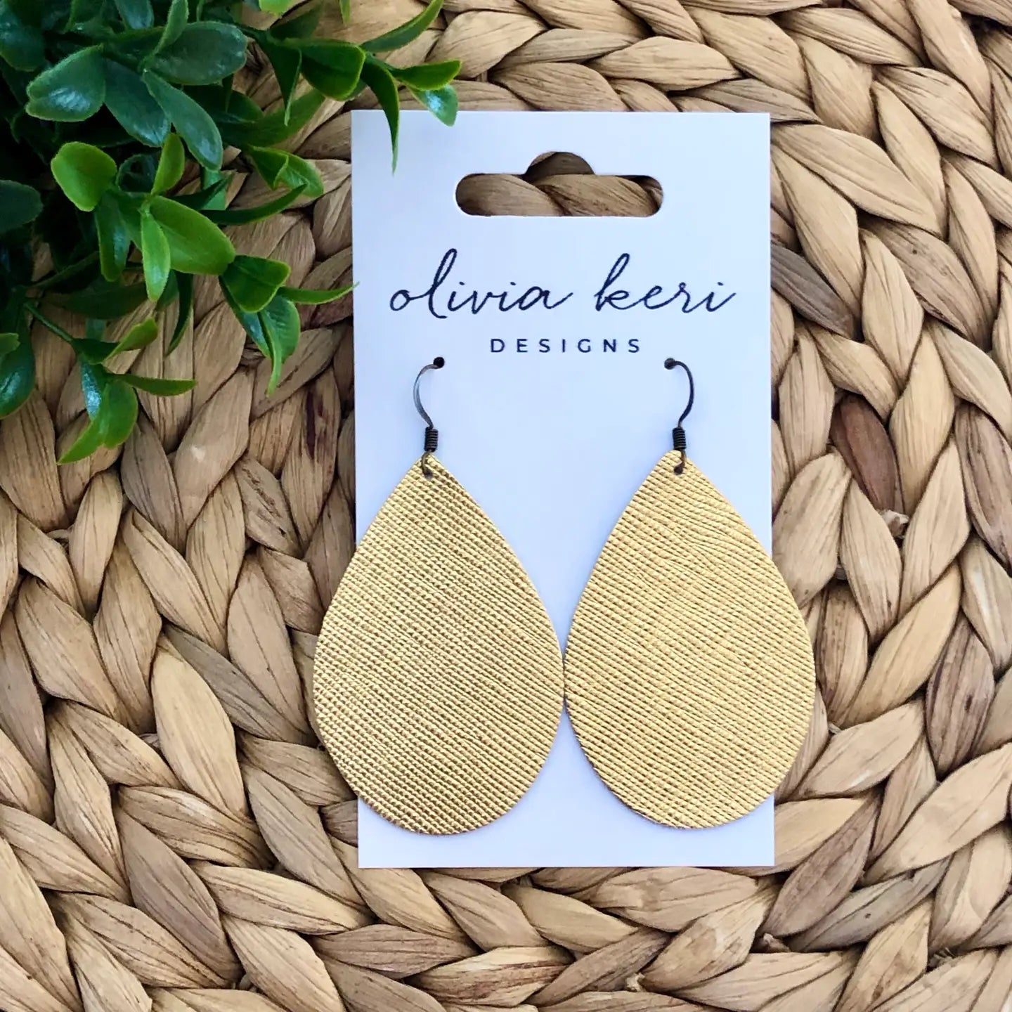 Brittany - Gold Saffiano