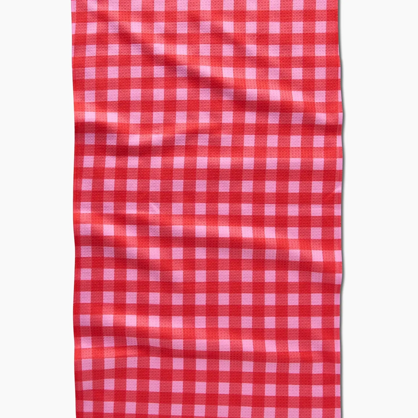 Cherry Gingham Tea Towel