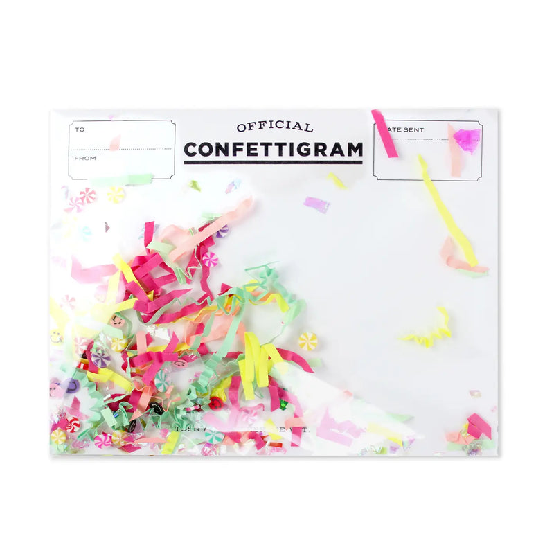 Confettigram Card - Piñata - Birthday