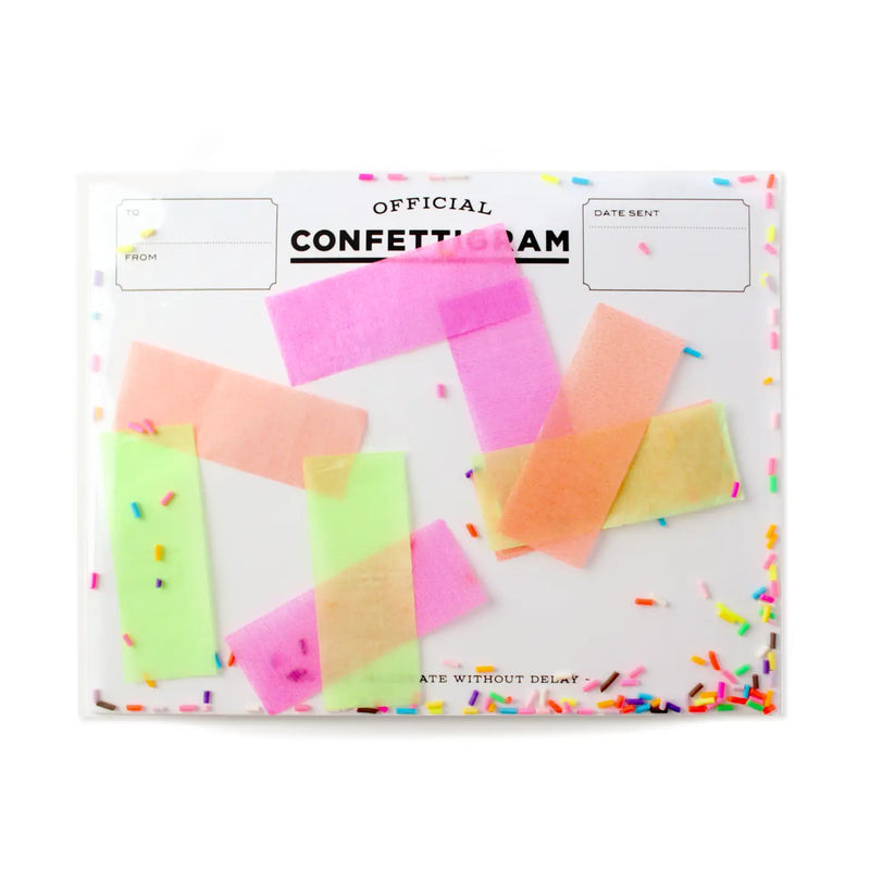 Confettigram Card - Sprinkles Birthday