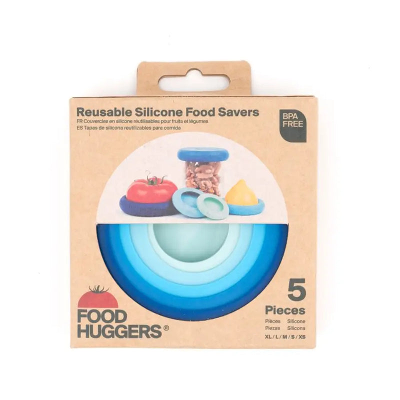 Eco-Friendly Food Huggers 5pc Set