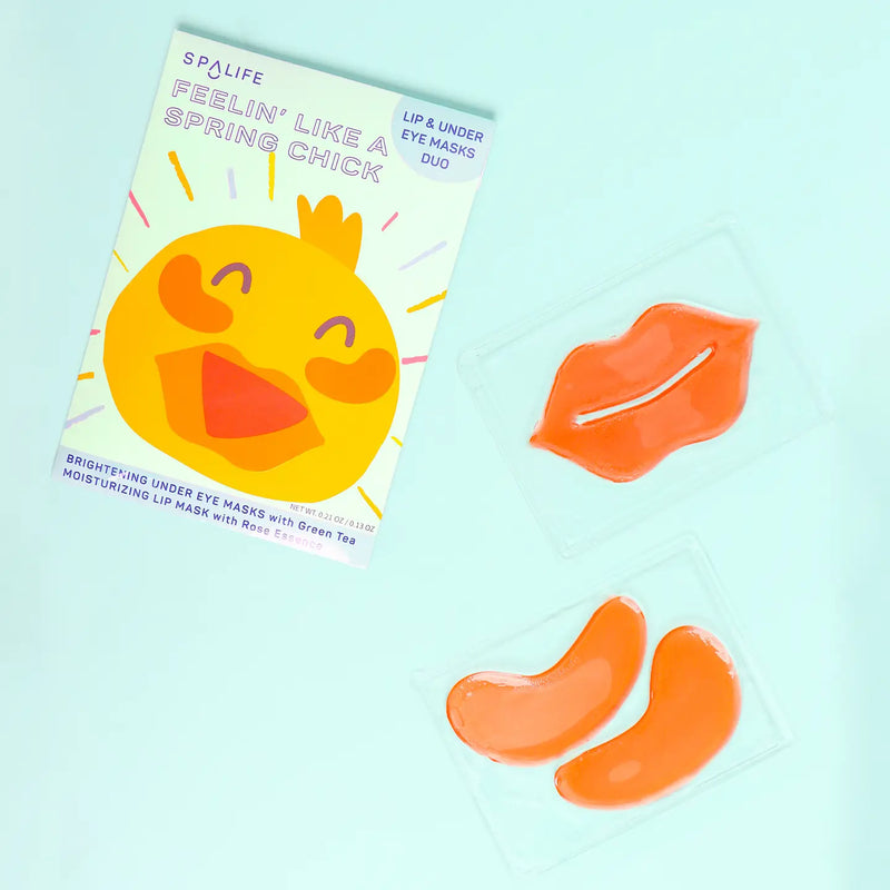 Feelin’ Like A Spring Chick, Lip & Under Eye Masks Duo