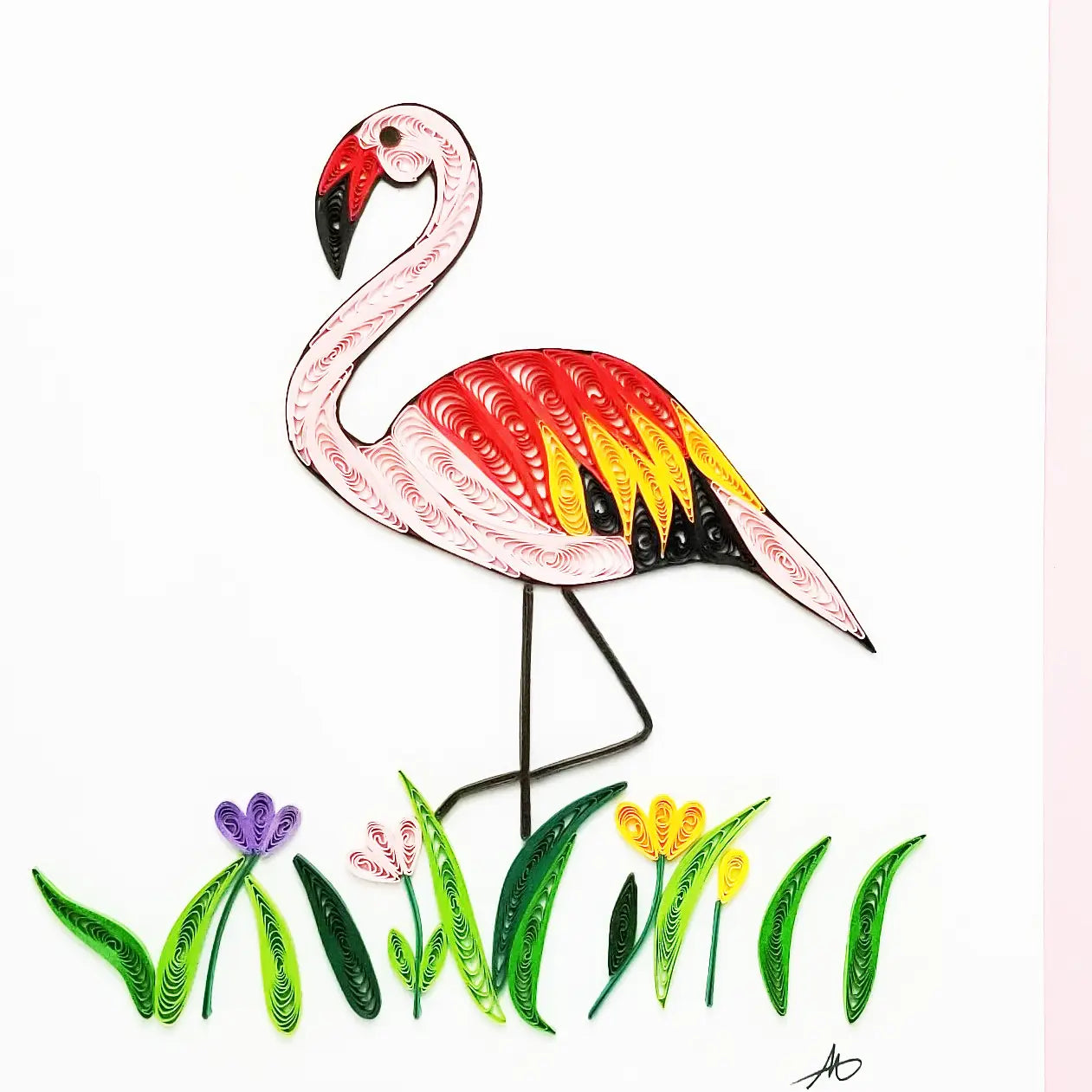 Flamingo - Quilling