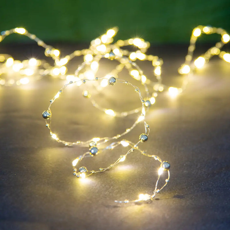 Gold Bead Led String Lights