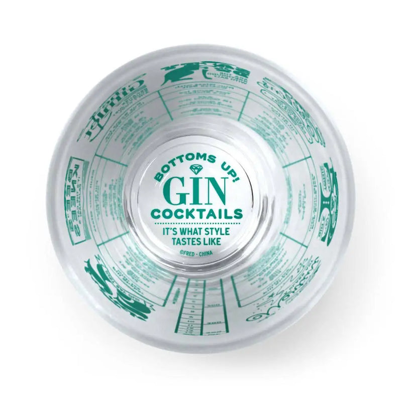 Good Measure Recipe Glass - Gin