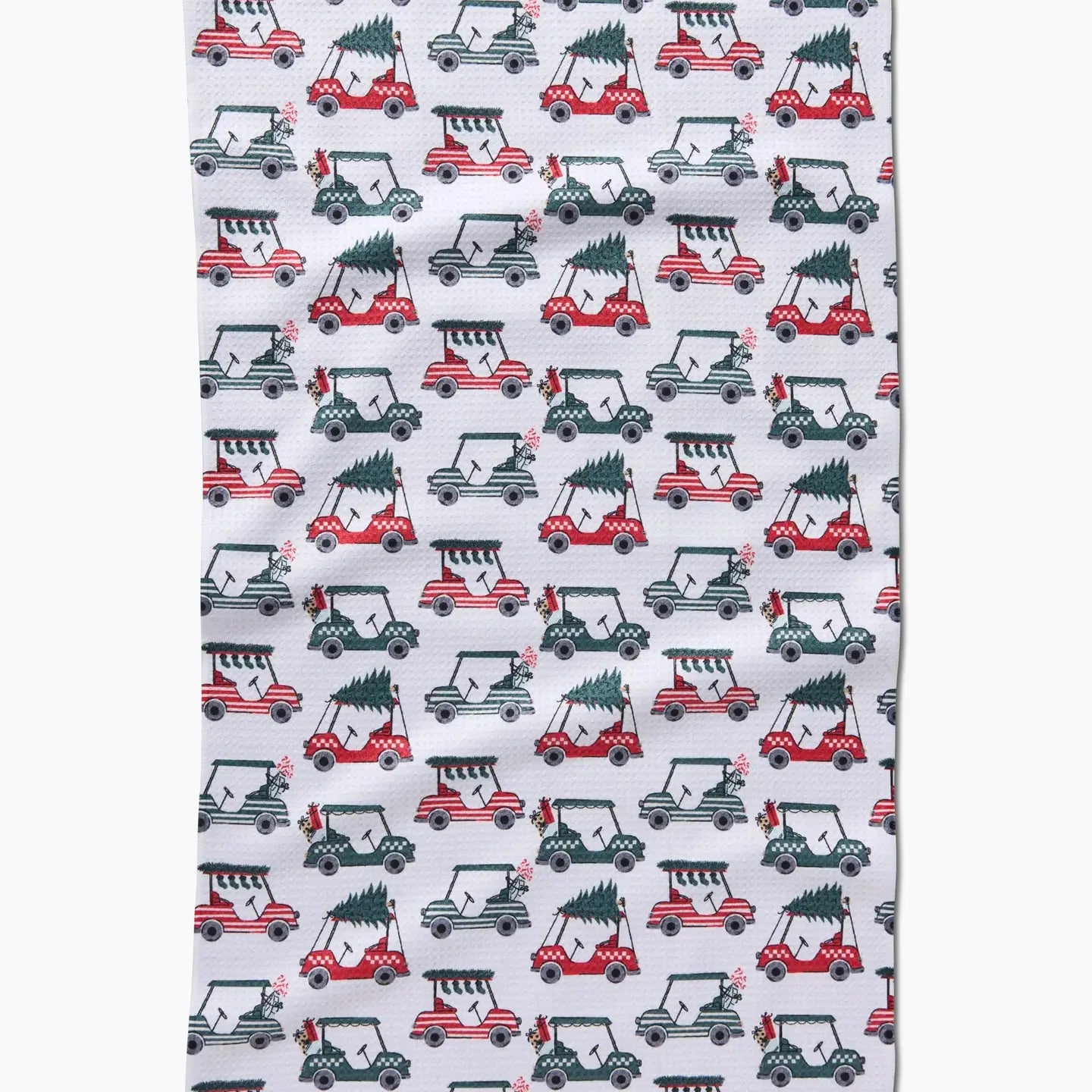 Holiday Golf Tea Towel