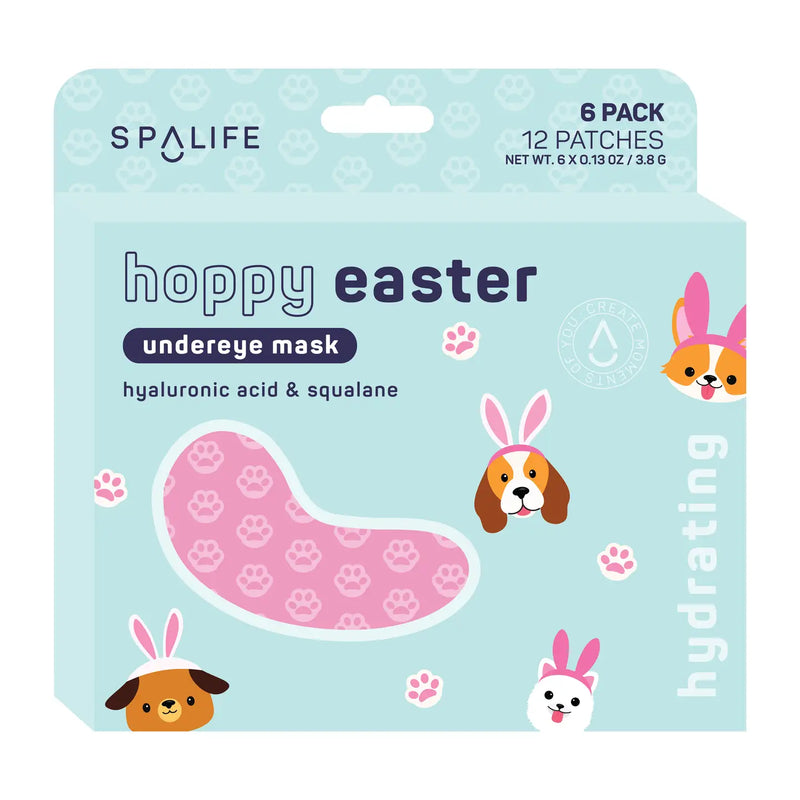 Hoppy Easter Hydrating Undereye Masks - 6 Pairs