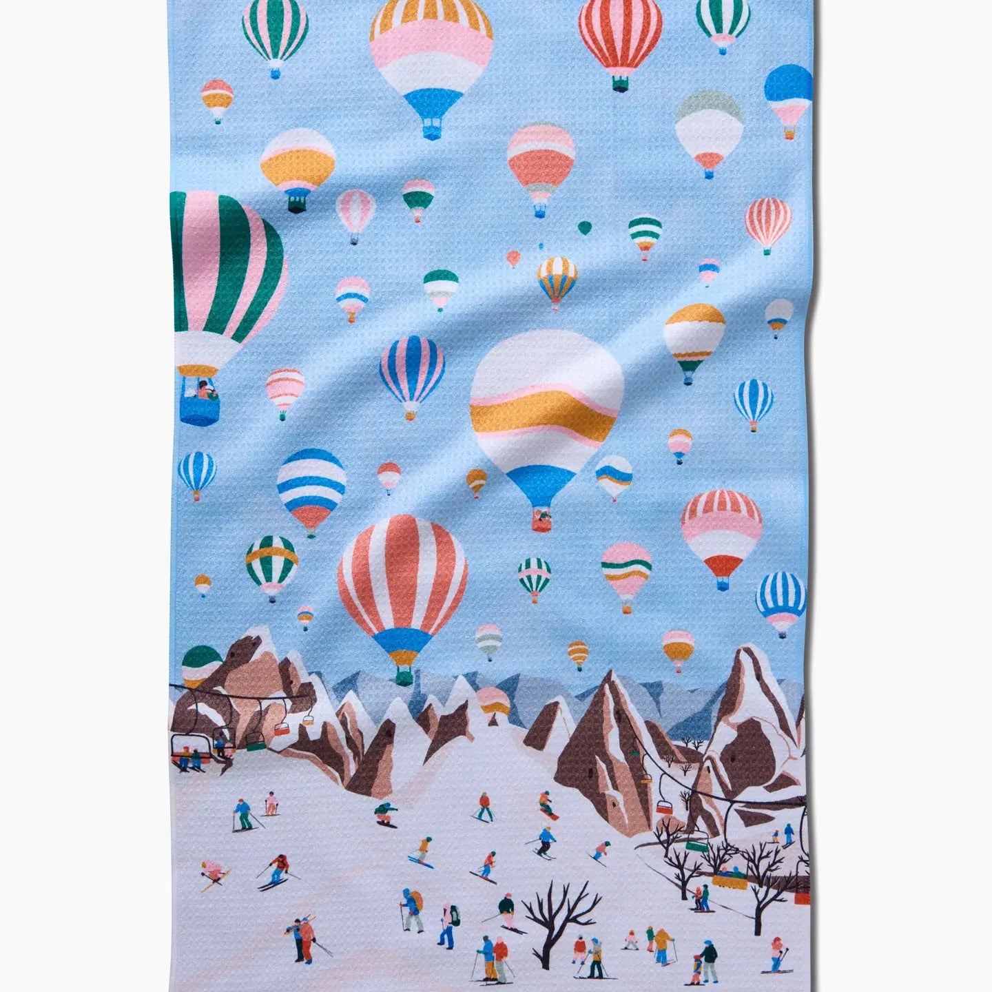 Hot Air Balloons Tea Towel