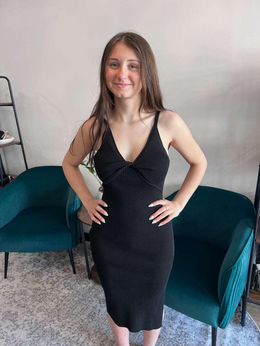 Alexa Ribbed Cami Dress