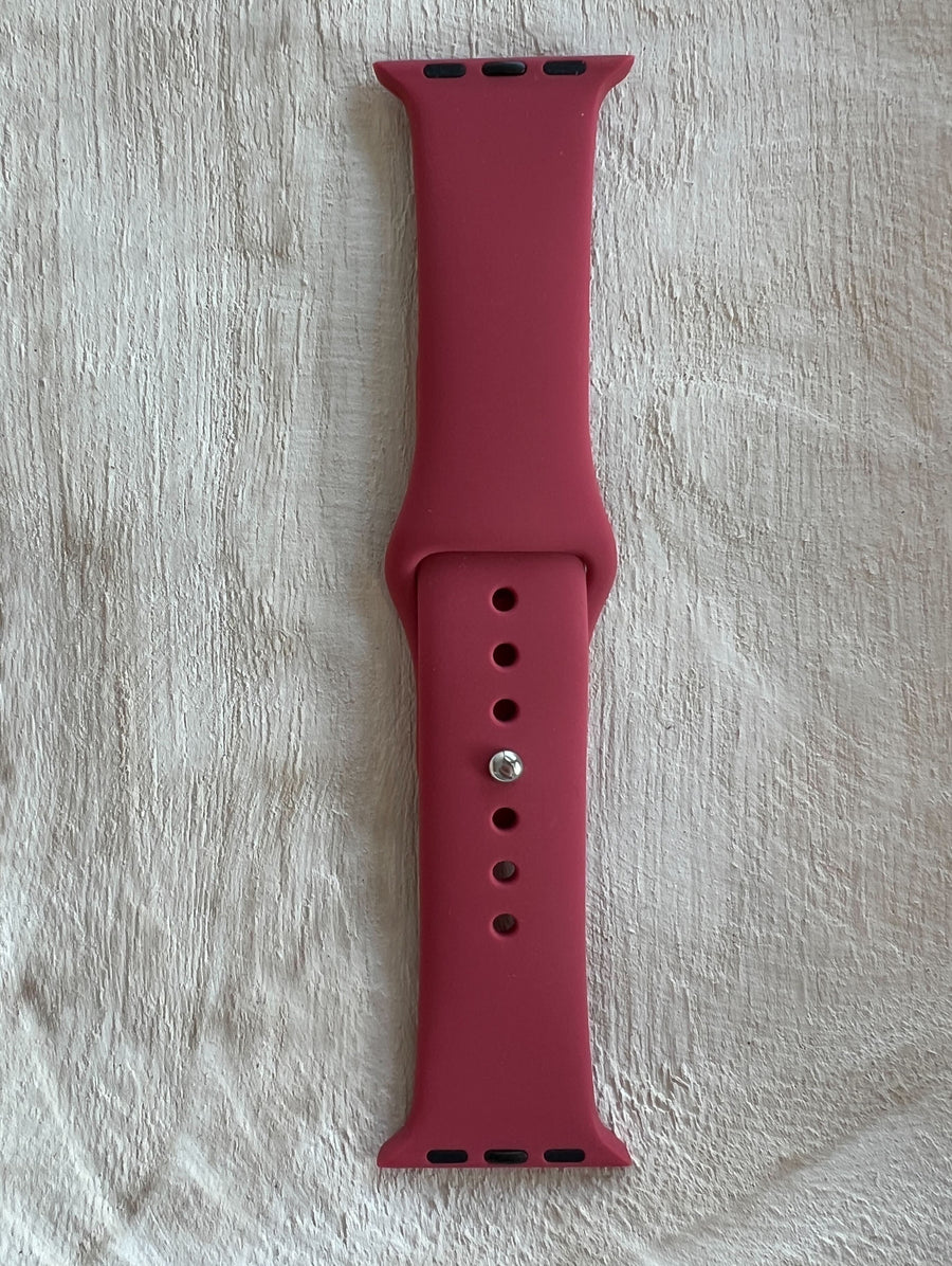 38/40/31mm Silicone Apple Watch Band