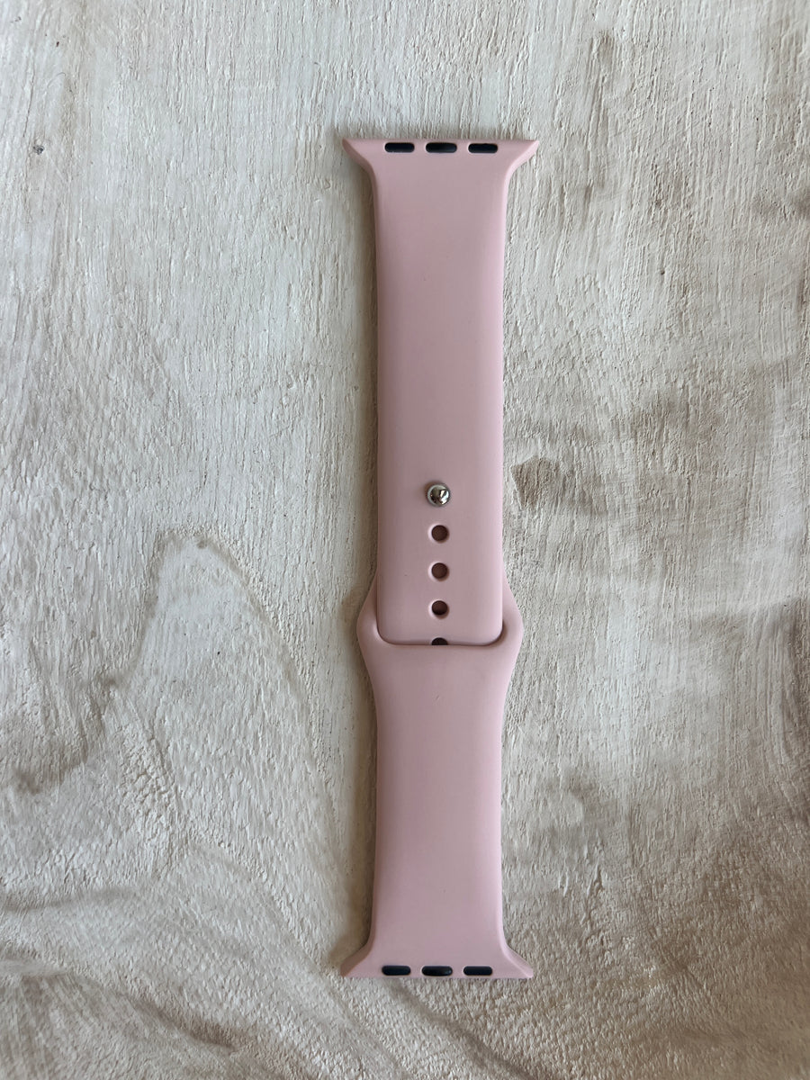42/44/45mm Silicone Apple Watch Band
