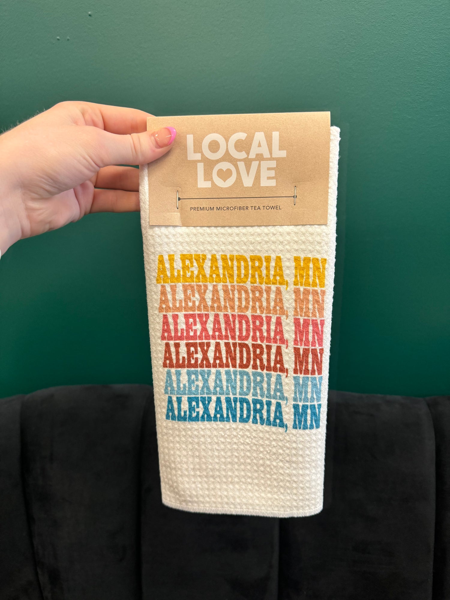 Alexandria, MN Tea Towel