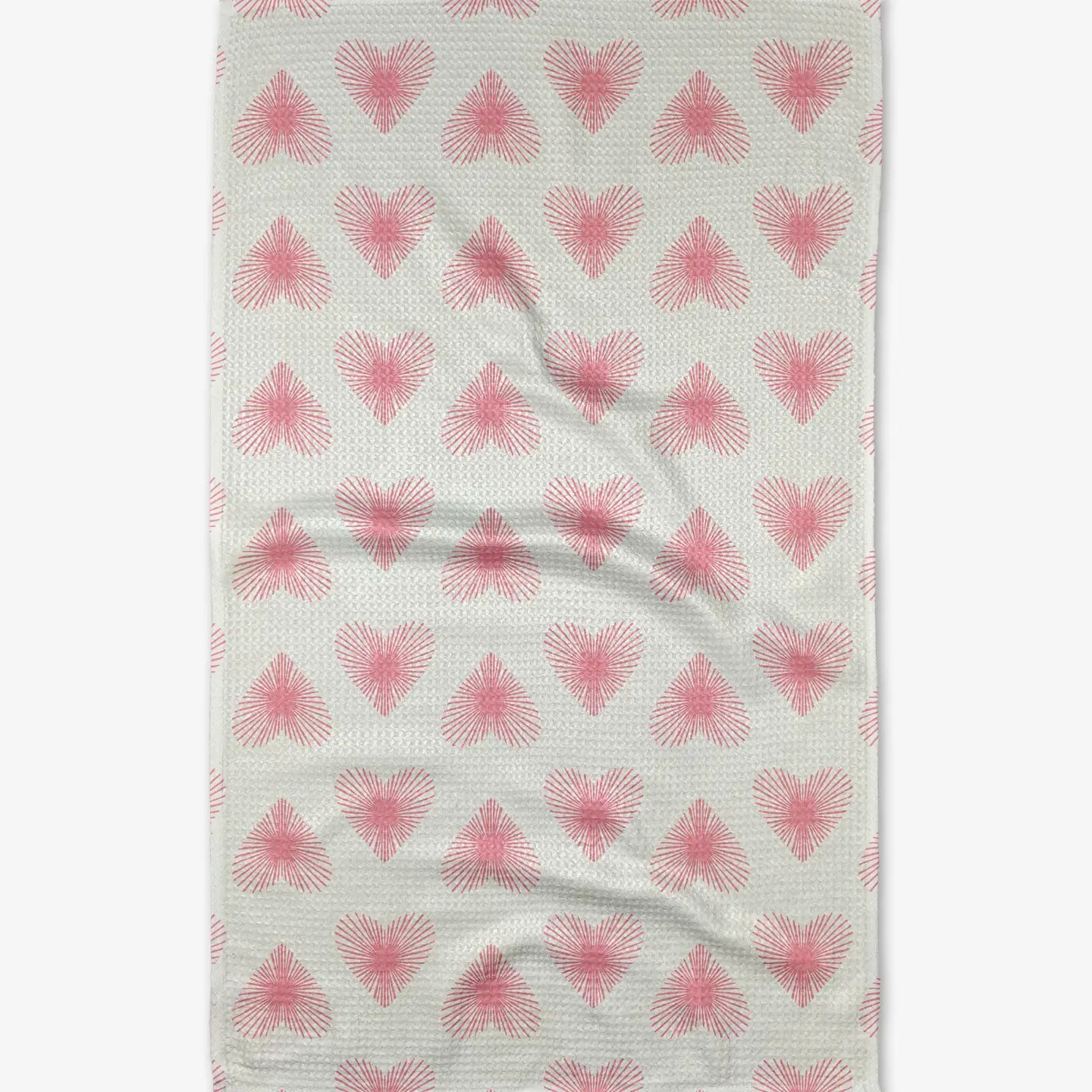 Life Line Hearts Tea Towel