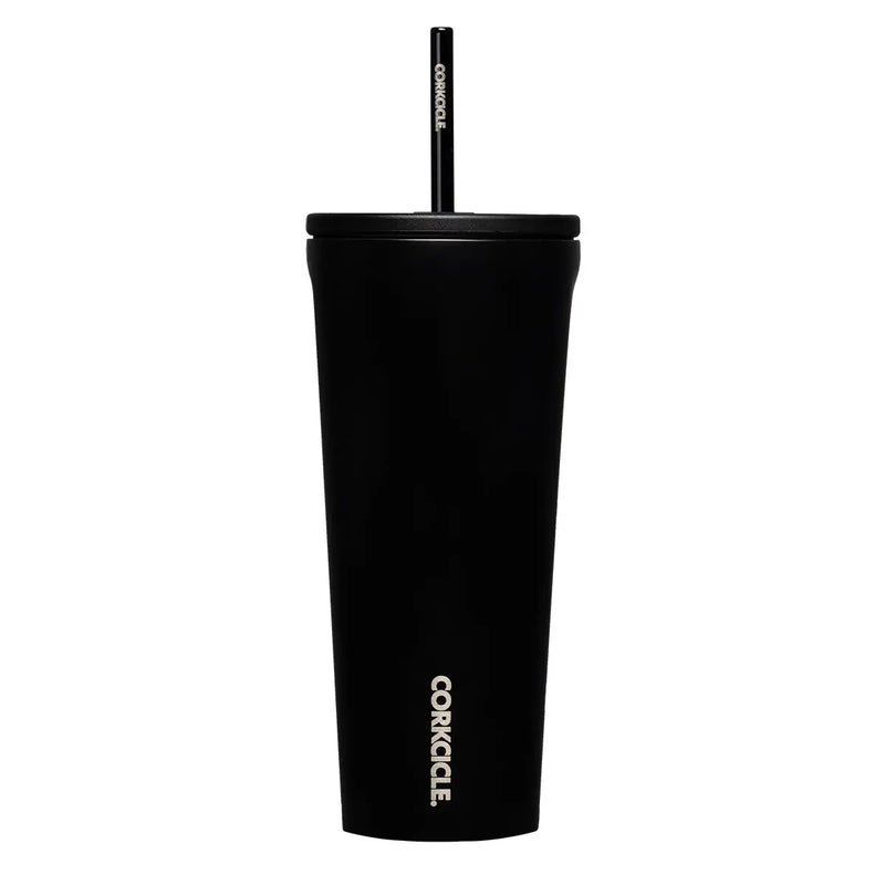 COLD CUP - INSULATED TUMBLER WITH STRAW