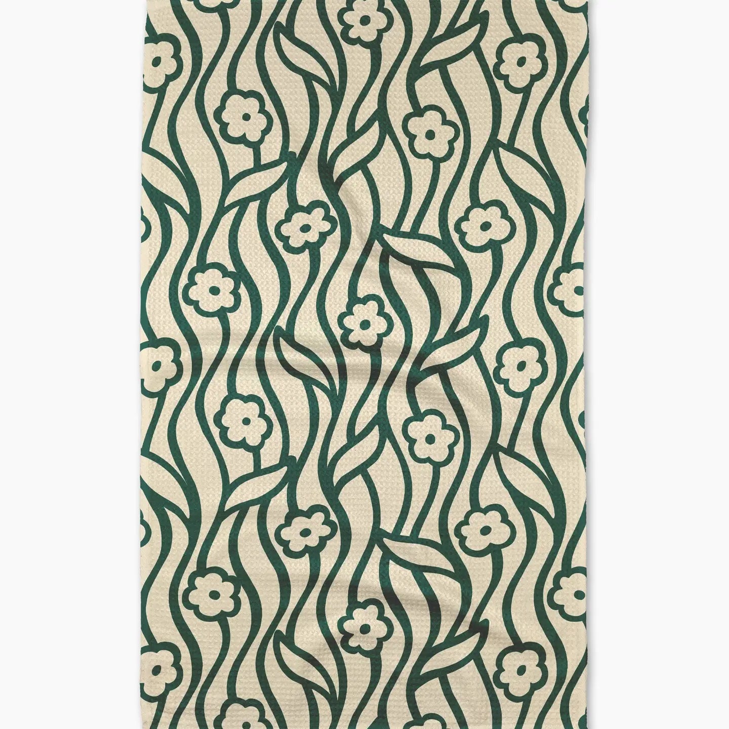 Nostalgic Flowers Tea Towel