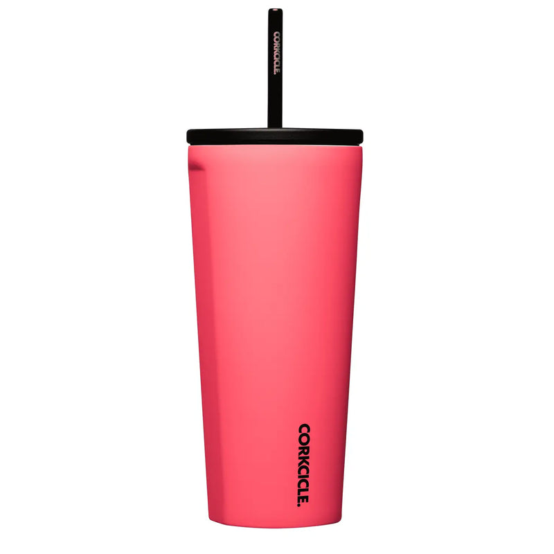 COLD CUP - INSULATED TUMBLER WITH STRAW