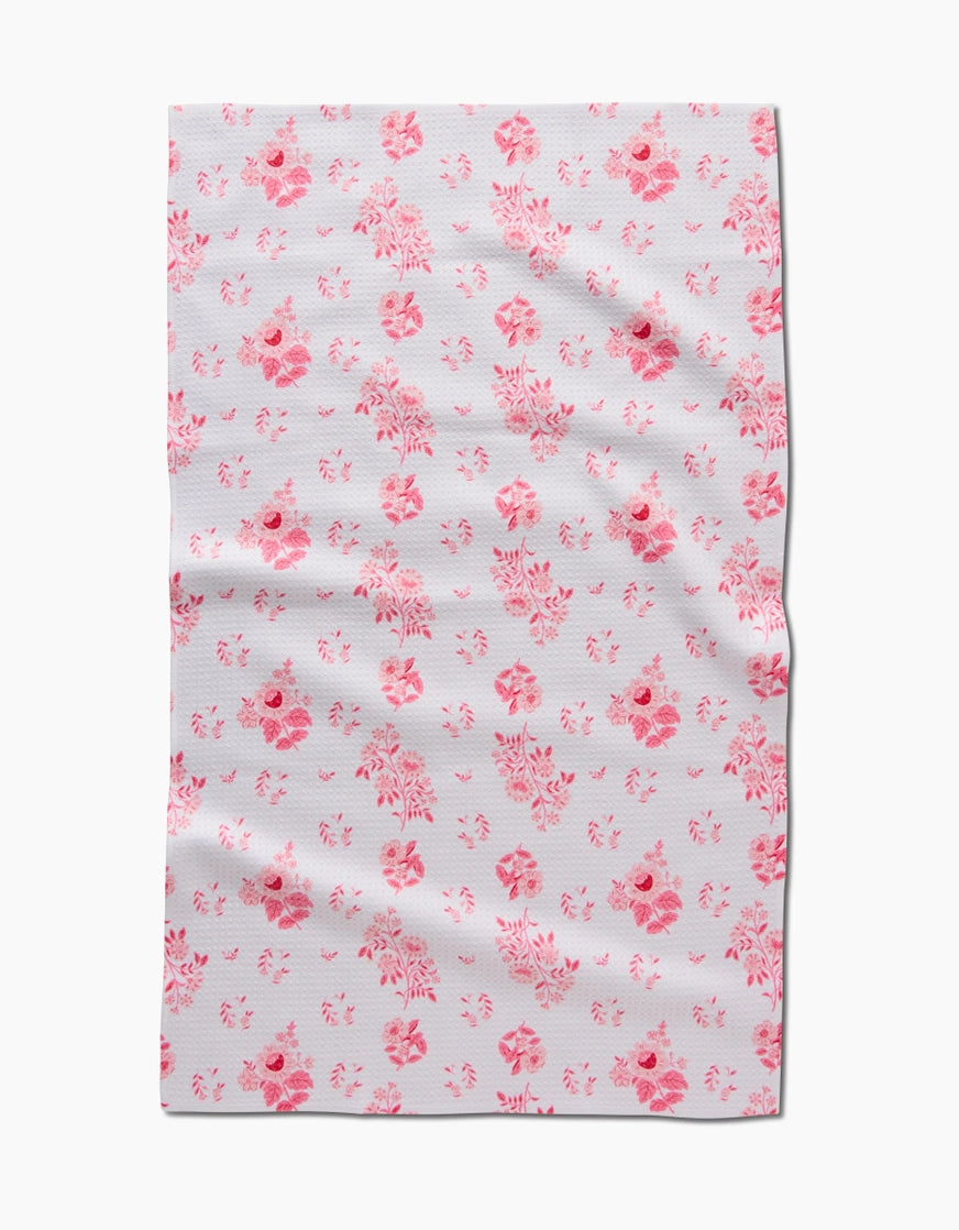 Petals Love Tea Towel