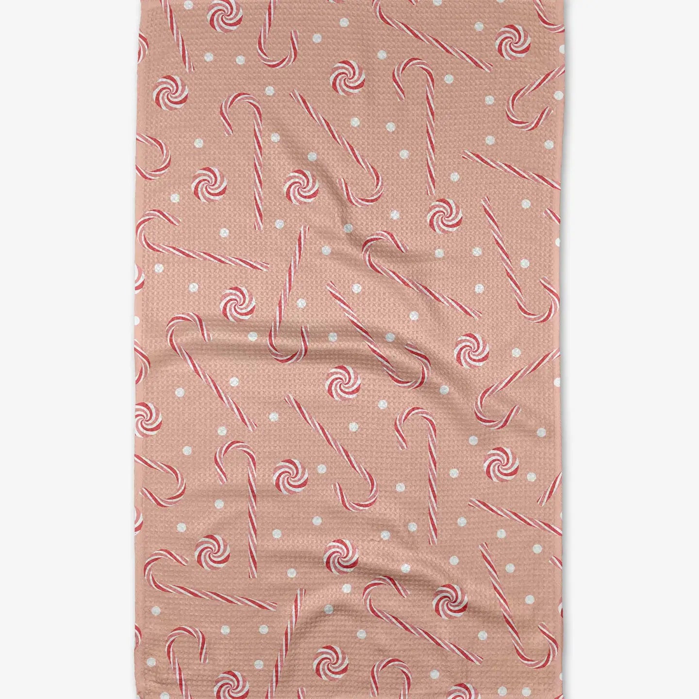 Pink Peppermint Tea Towel