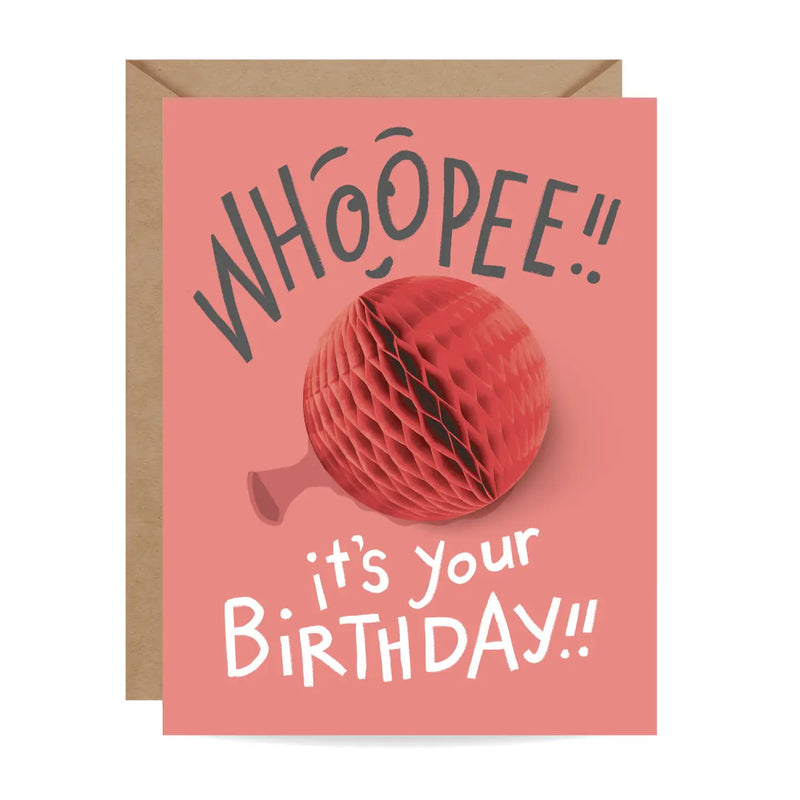 Pop-Up Card -  Whoopee Birthday