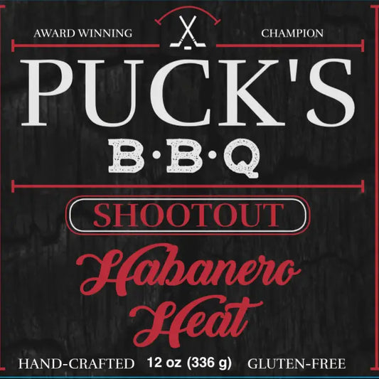 Puck's Bbq Shootout - Habanero Heat 12 oz.