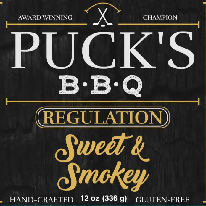 Puck's Regulation - Sweet & Smokey Bbq Sauce 12 oz.