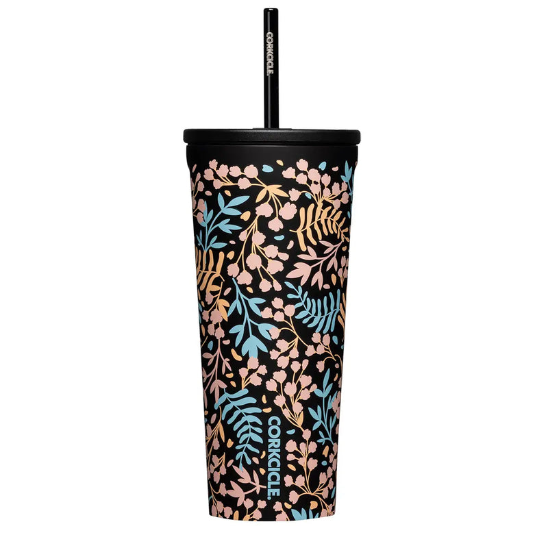 COLD CUP - INSULATED TUMBLER WITH STRAW