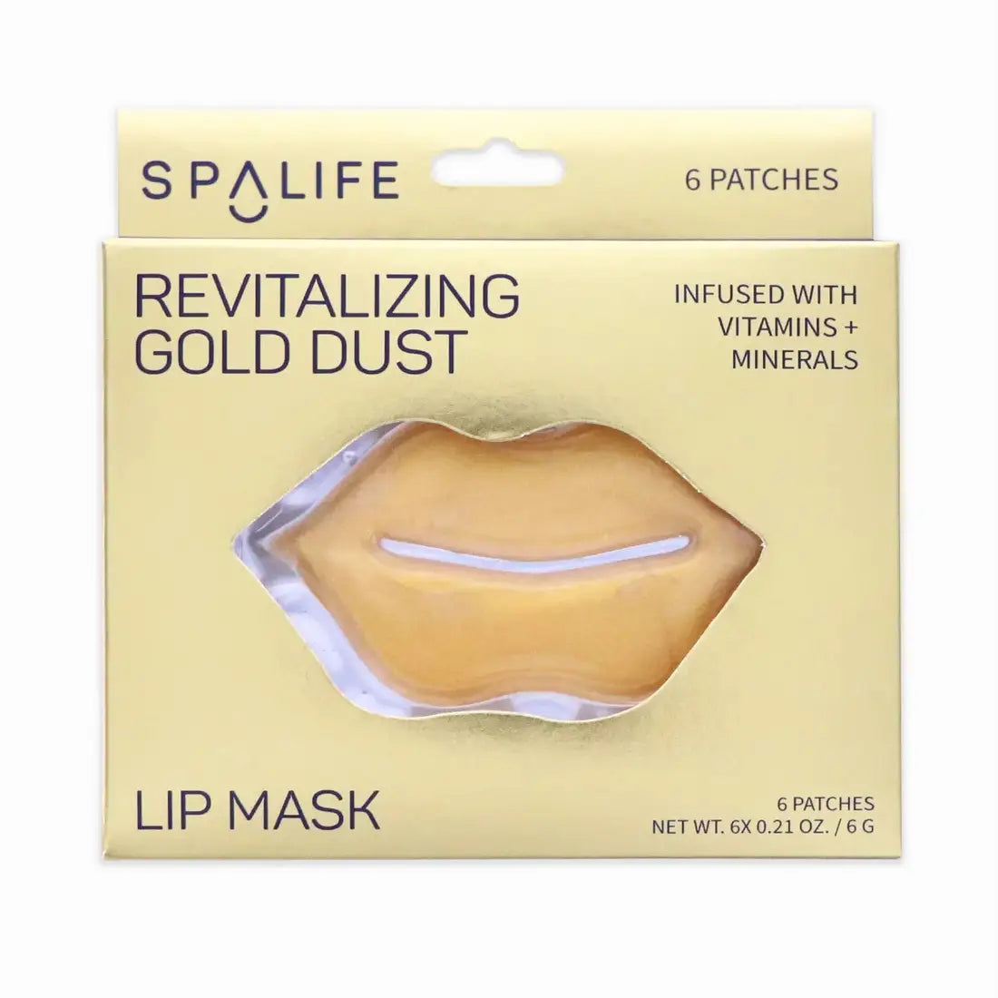 Revitalizing Gold Dust Lip Mask - 6 Lip Jellies